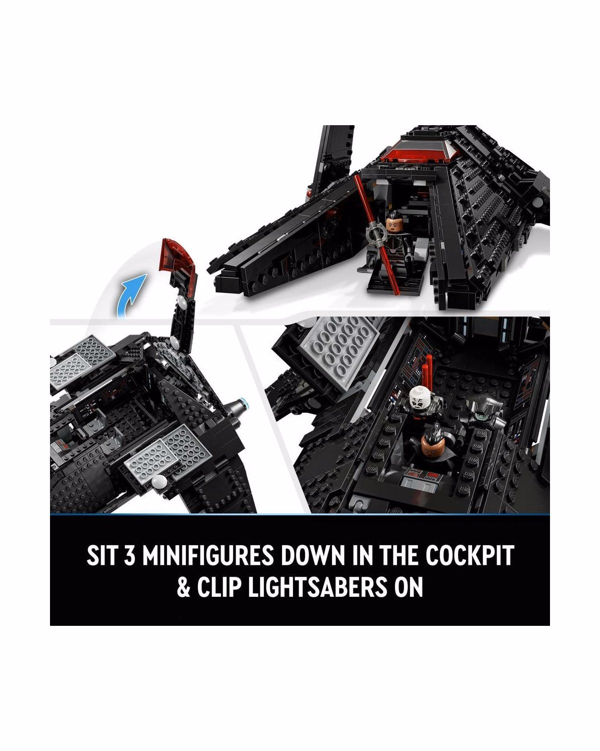LEGO® 75336 Star Wars Inquisitor Transport Scythe Buildable Toy - 4