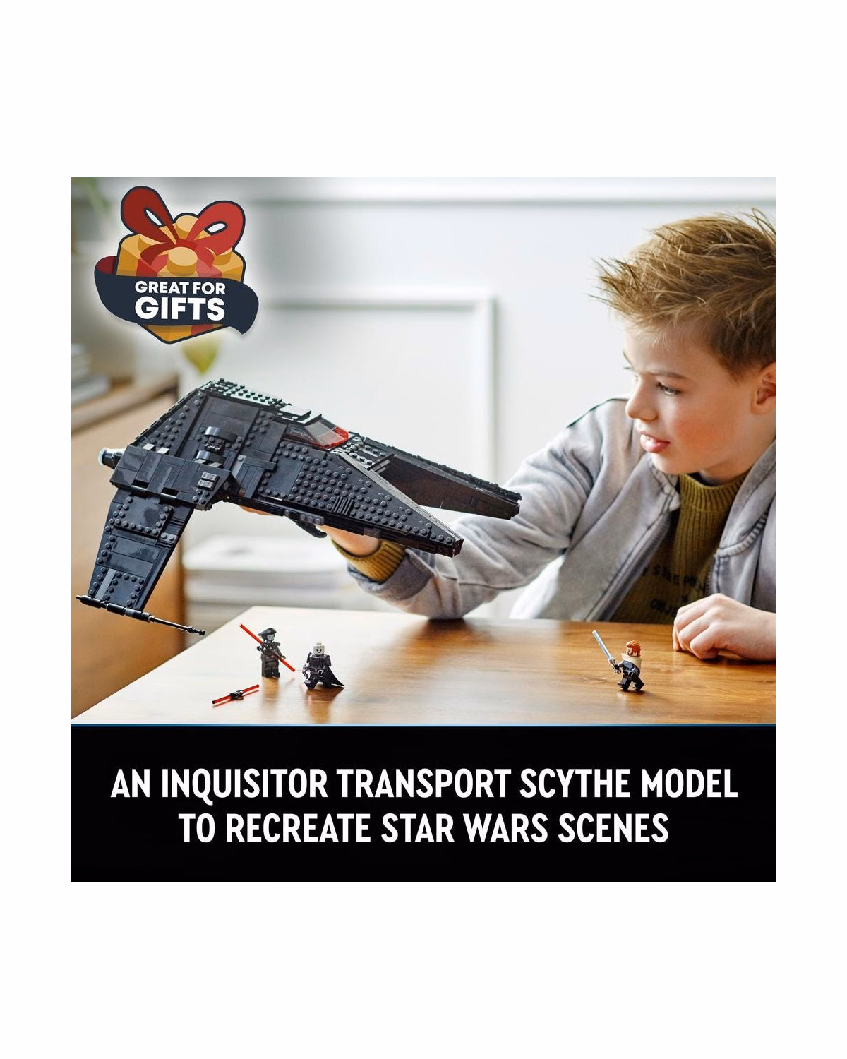 LEGO® 75336 Star Wars Inquisitor Transport Scythe Buildable Toy - 7