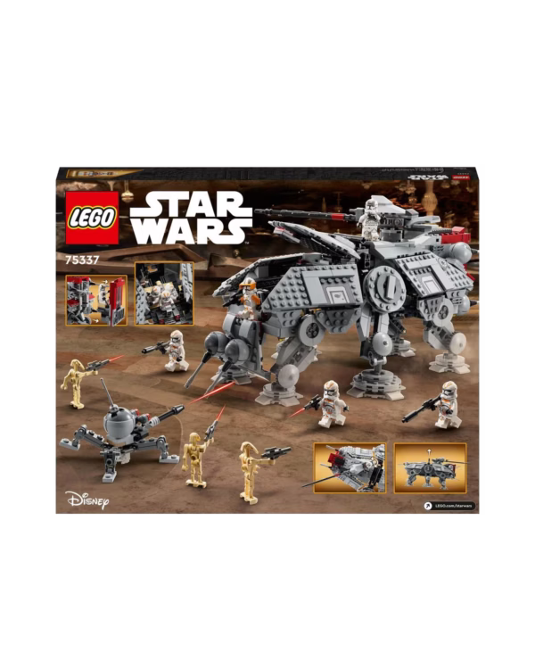 LEGO® 75337 Star Wars AT-TE Walker Set with Droid Figures - 2