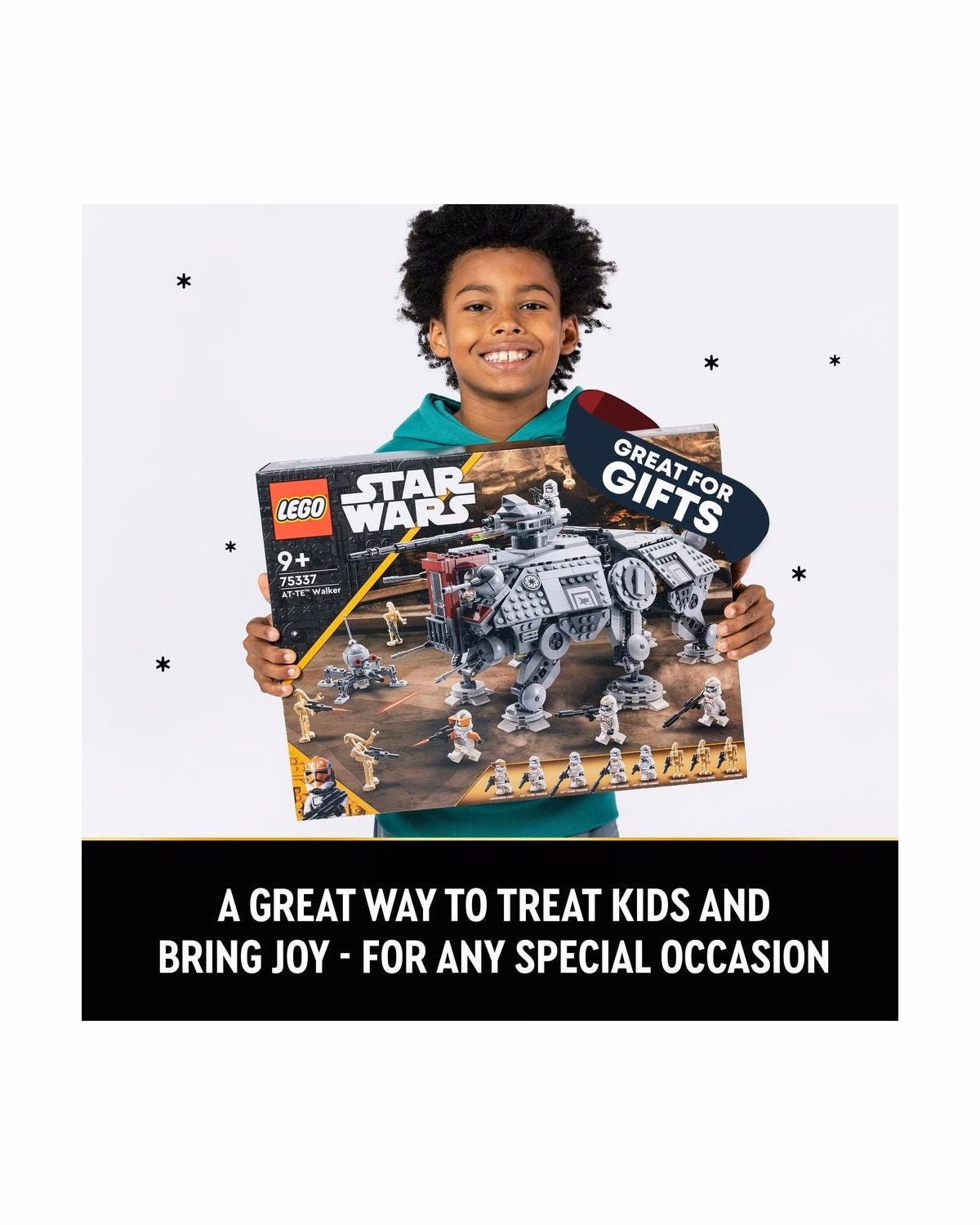 LEGO® 75337 Star Wars AT-TE Walker Set with Droid Figures - 7