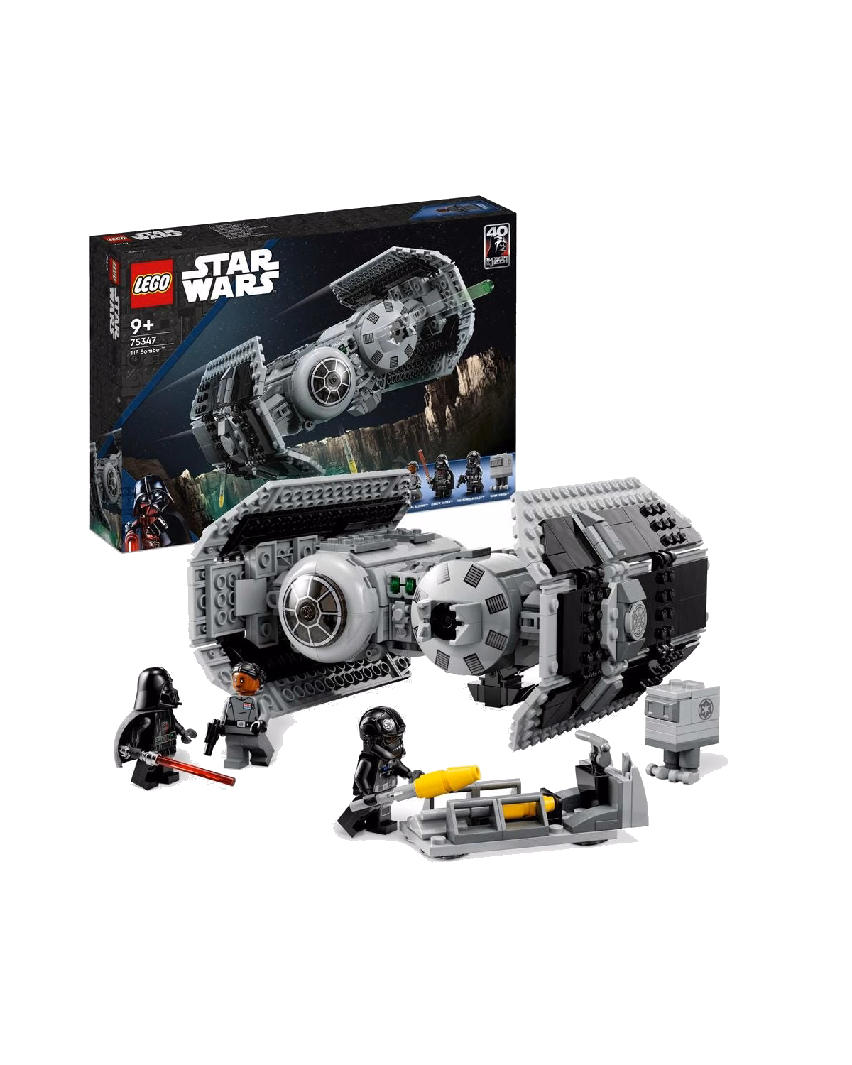 LEGO® 75347 Star Wars TIE Bomber Starfighter Buildable Toy - 1