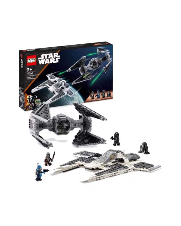 LEGO® Star Wars Mandalorian Fang Fighter vs. TIE Interceptor 75348 - 1