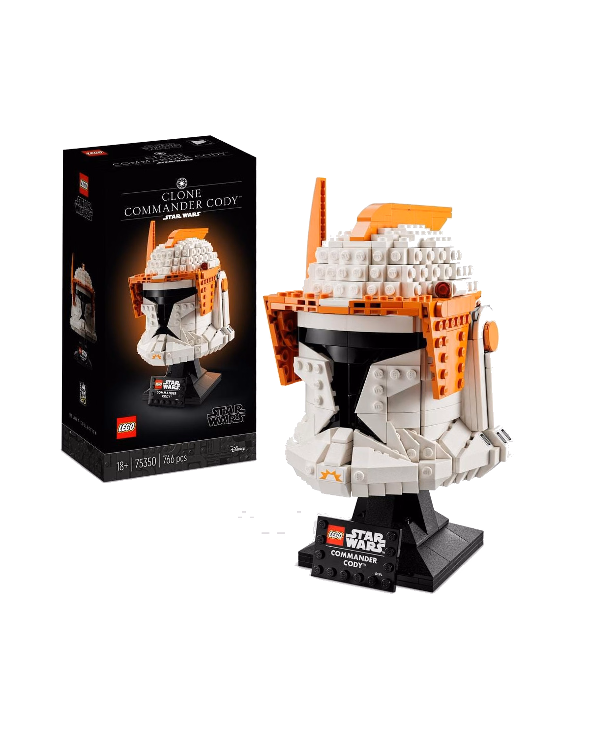 LEGO® 75350 Star Wars Clone Commander Cody Helmet Model Set - 1