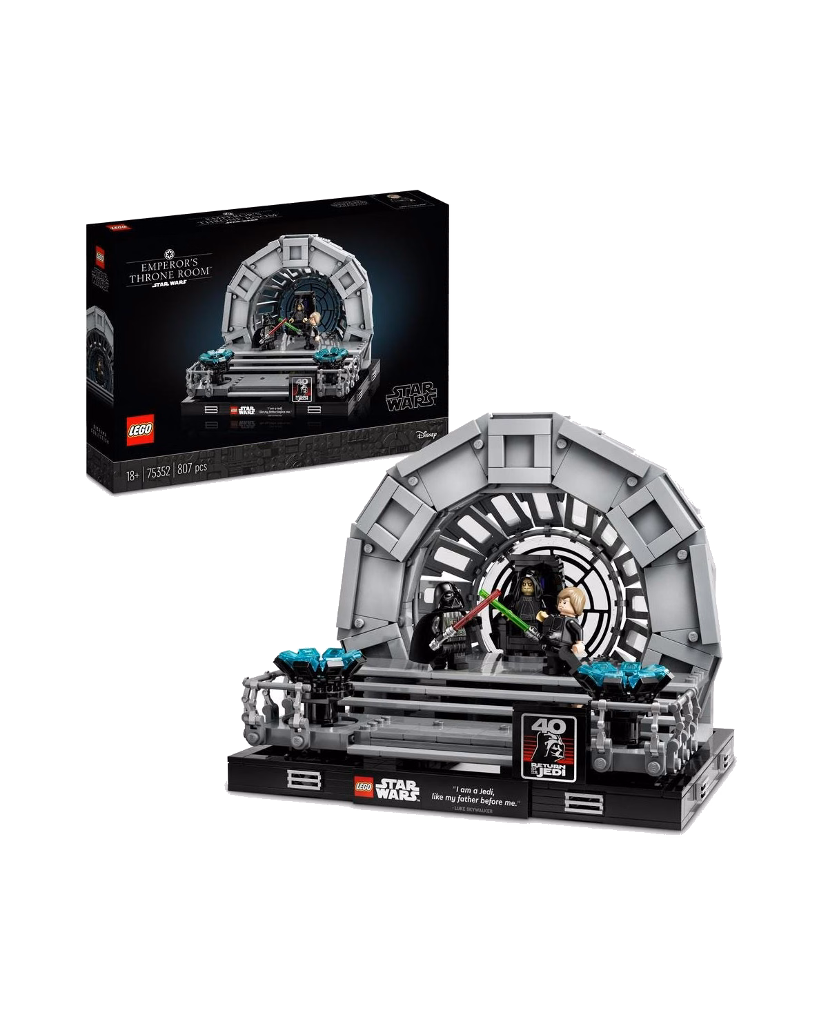 LEGO® 75352 Star Wars Emperor's Throne Room Diorama Adult Set - 1