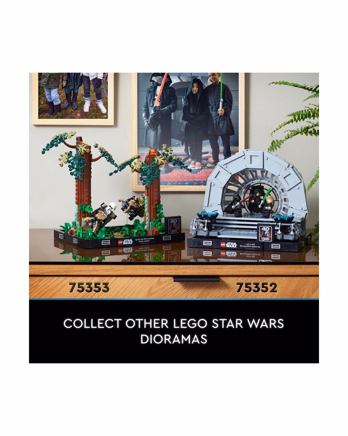 LEGO® 75352 Star Wars Emperor's Throne Room Diorama Adult Set - 8