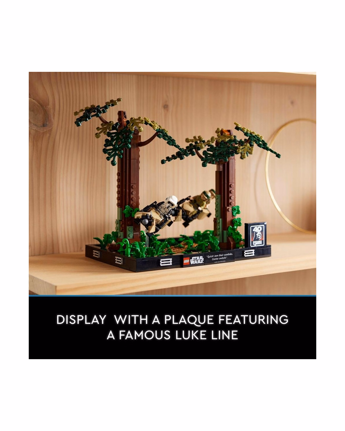 LEGO® 75353 Star Wars Endor Speeder Chase Diorama Model Set - 7