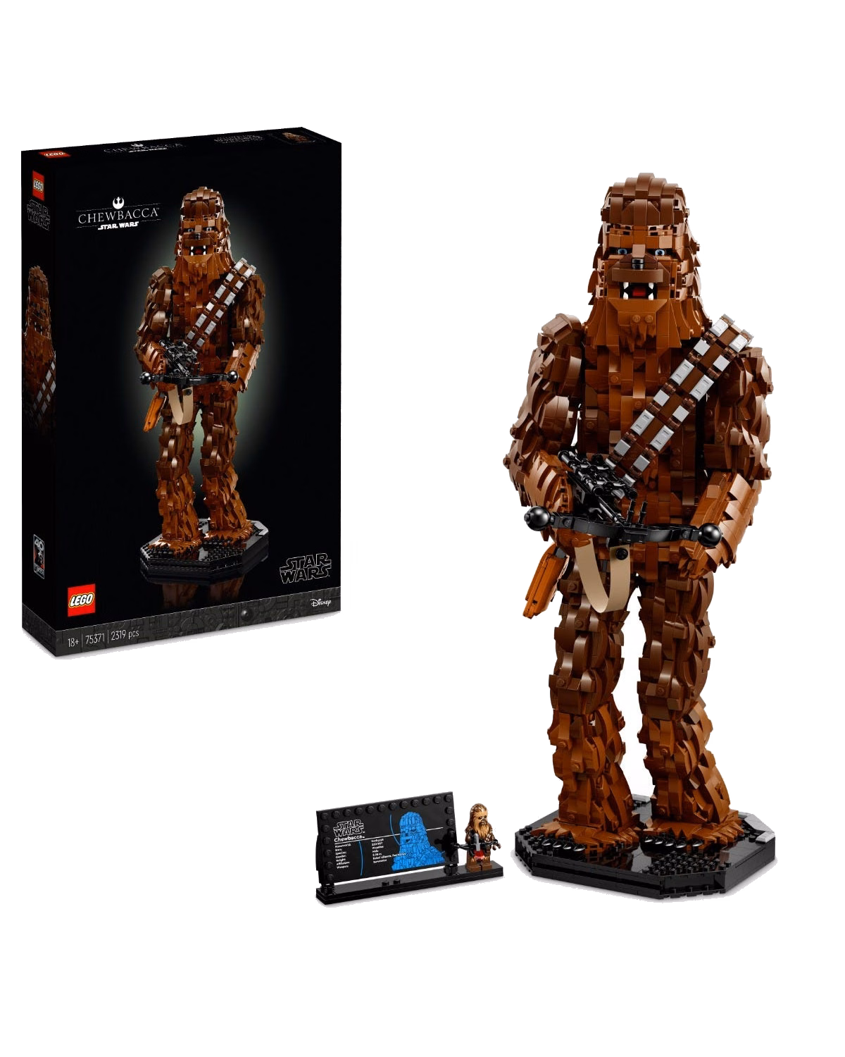 LEGO® 75371 Star Wars Chewbacca Collectible Figure for Adults - 1