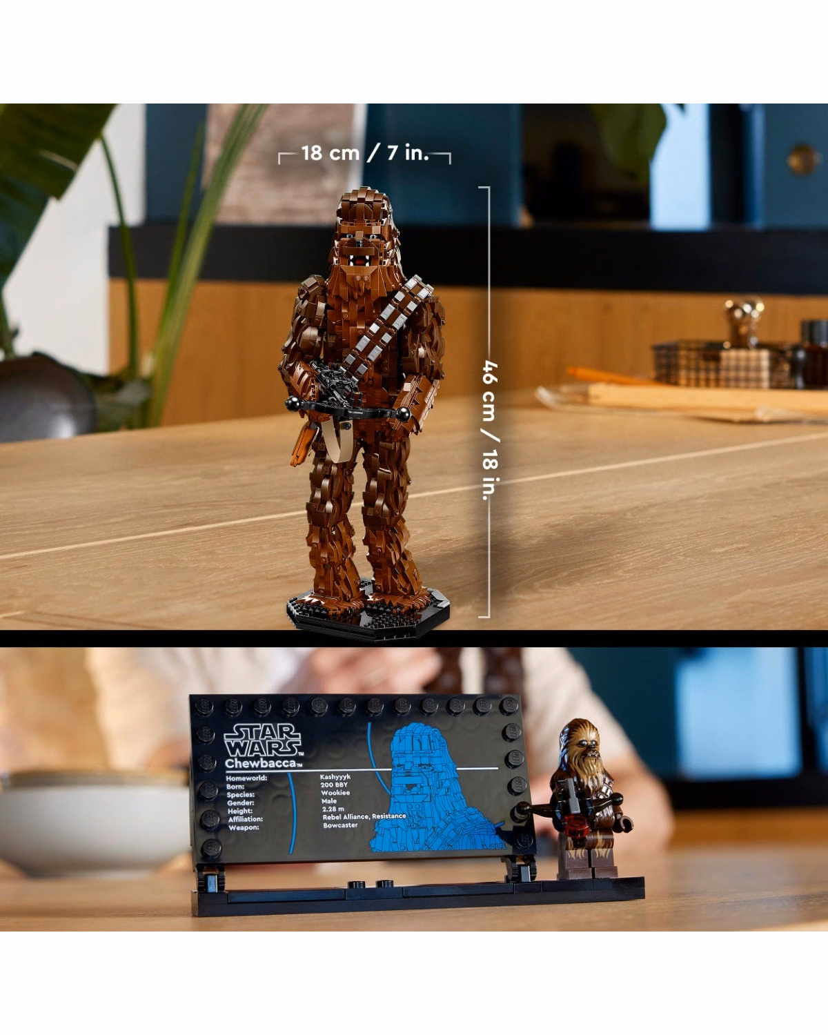 LEGO® 75371 Star Wars Chewbacca Collectible Figure for Adults - 7