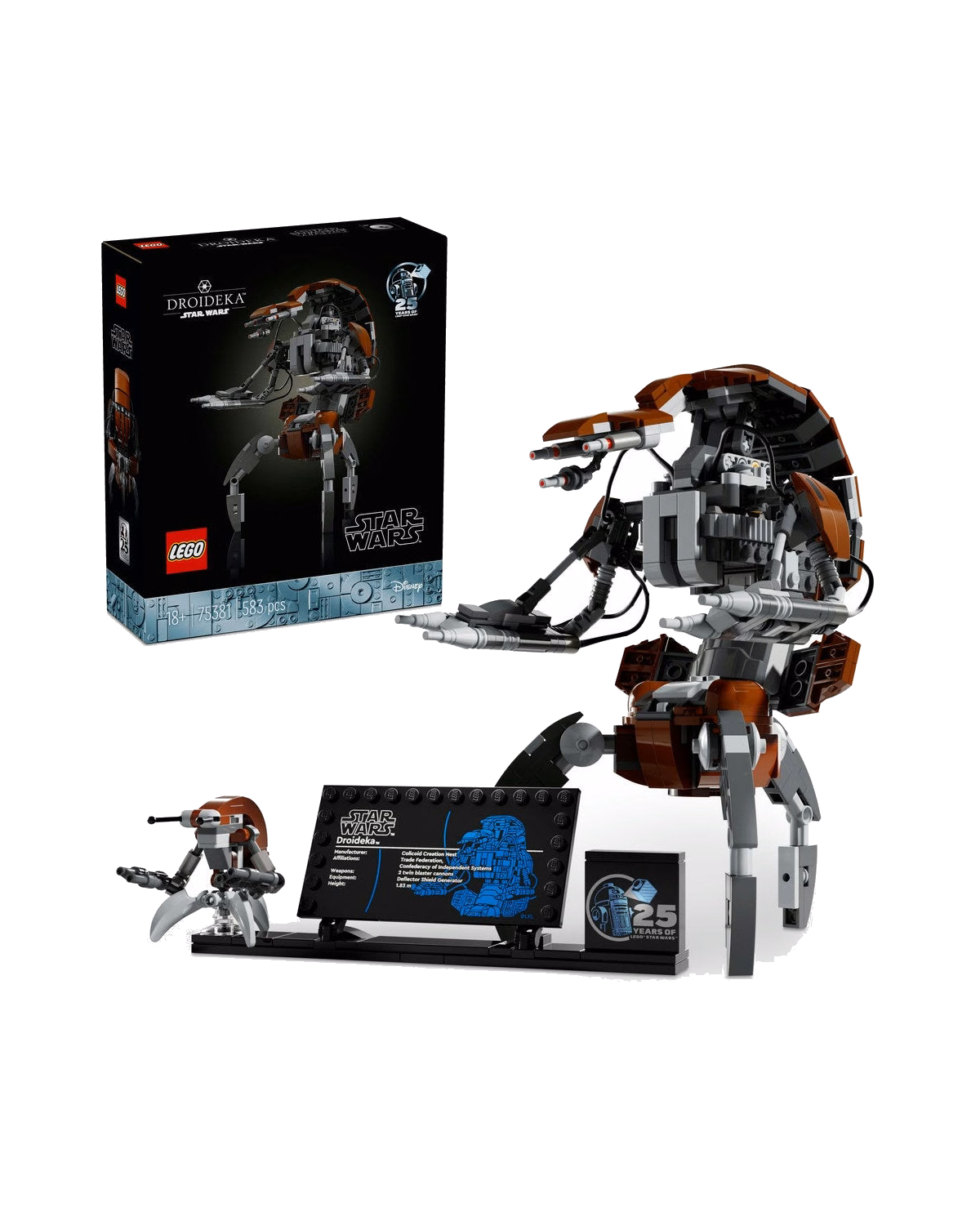 LEGO® Star Wars™ Droideka™ Building Set 75381 - 1