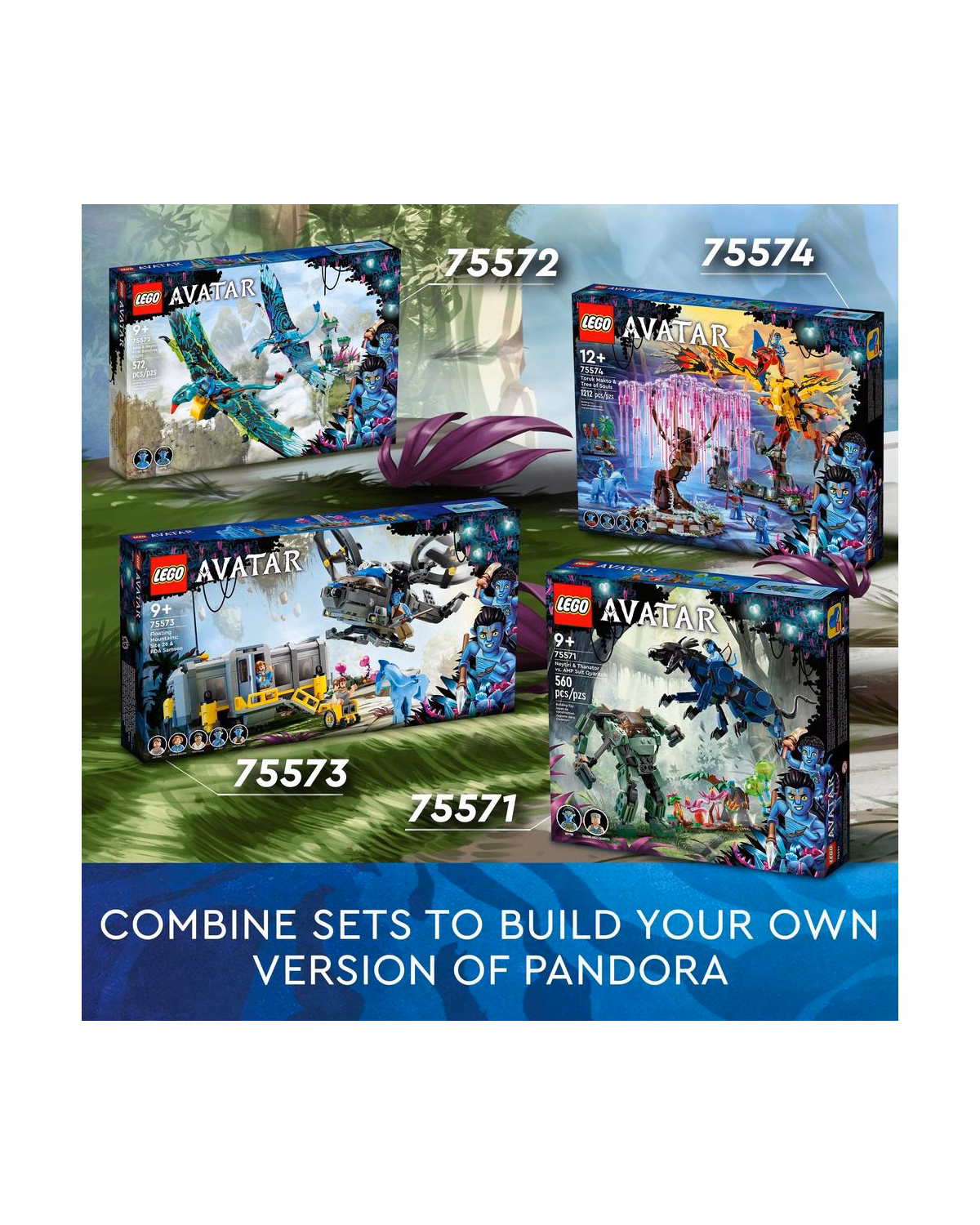 LEGO® 75572 Avatar Jake & Neytiri’s First Banshee Flight Set - 7