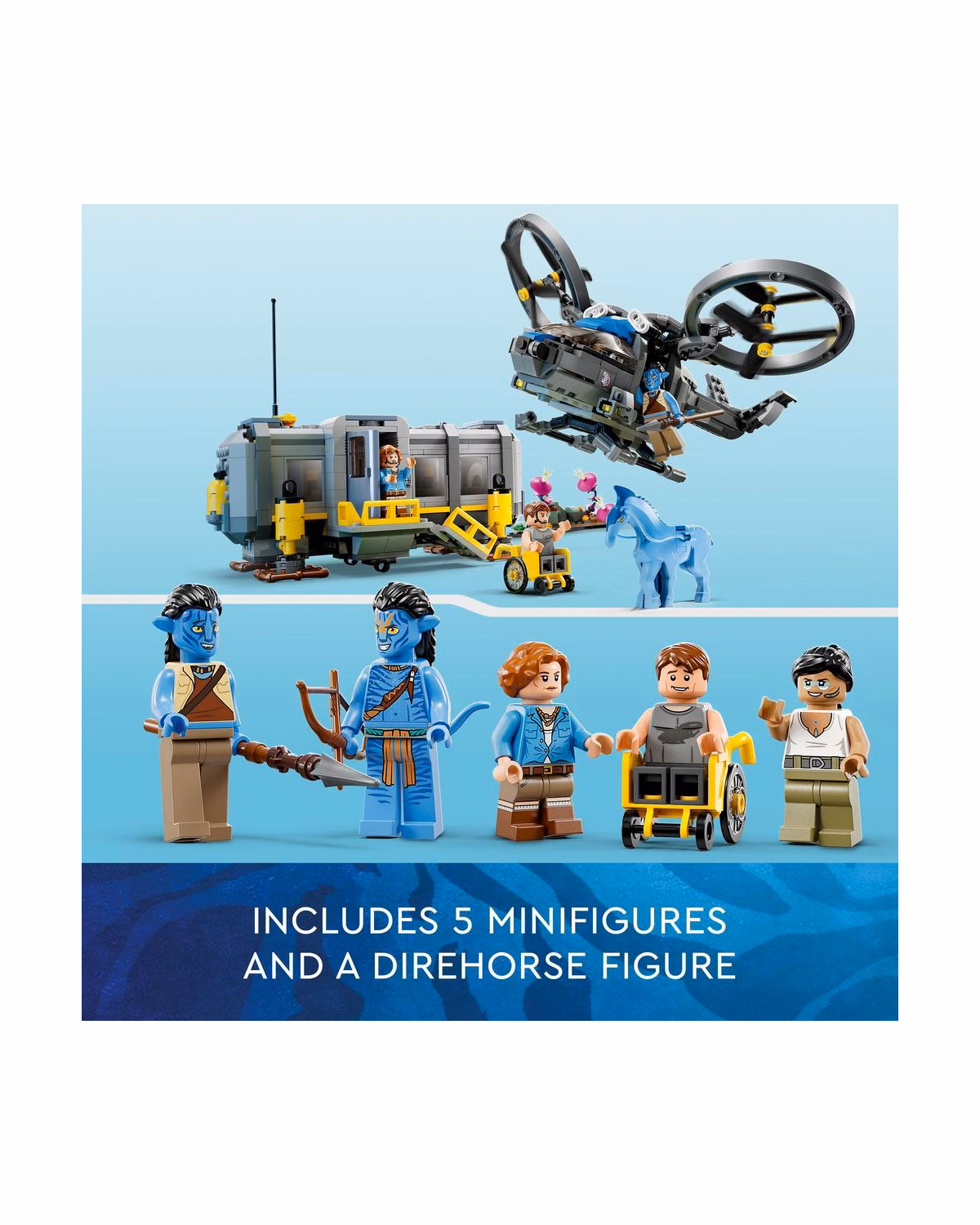 LEGO® 75573 Avatar Floating Mountains: Site 26 & RDA Samson - 7