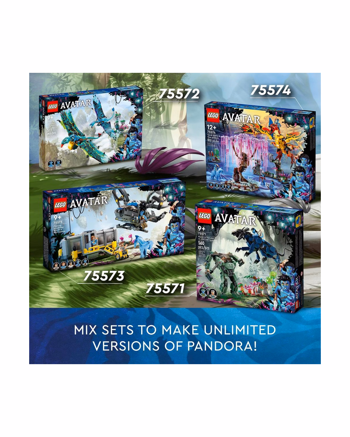 LEGO® 75574 Avatar Toruk Makto & Tree of Souls 2022 Movie Set - 7