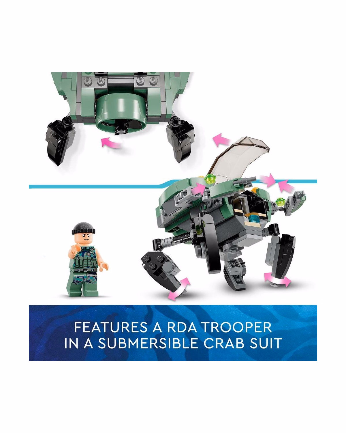 LEGO® 75579 Avatar Payakan The Tulkun & Crabsuit Building Toy - 4