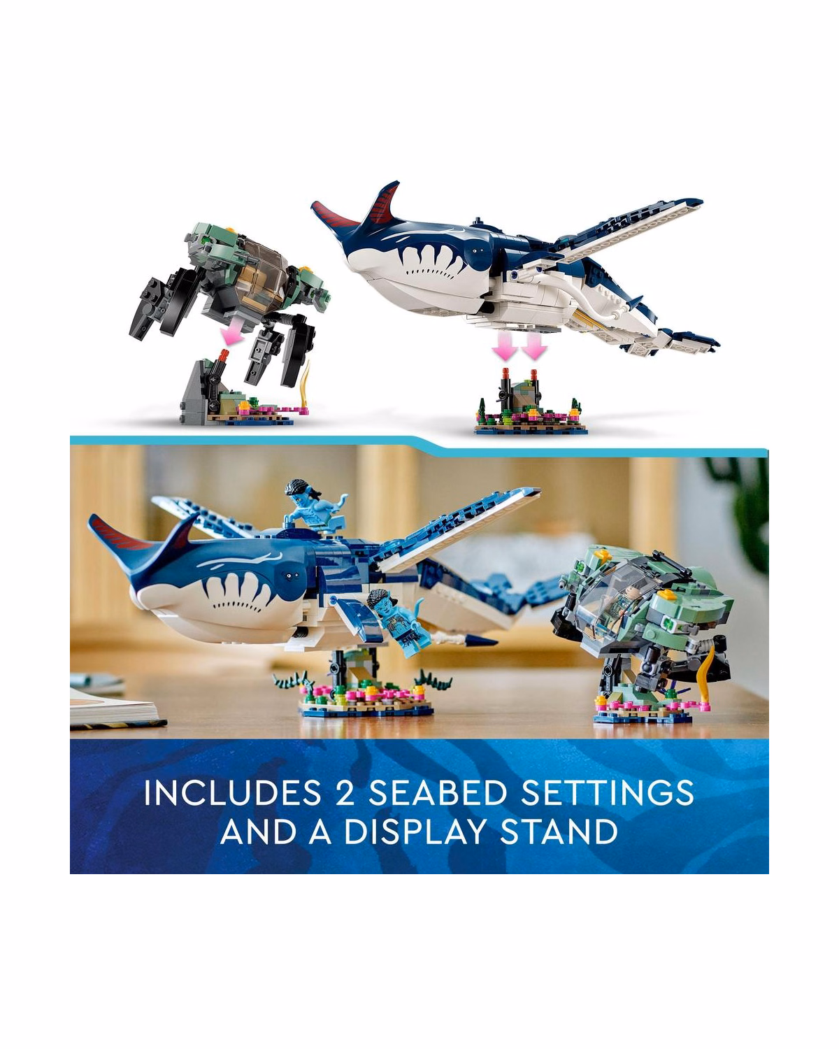 LEGO® 75579 Avatar Payakan The Tulkun & Crabsuit Building Toy - 6