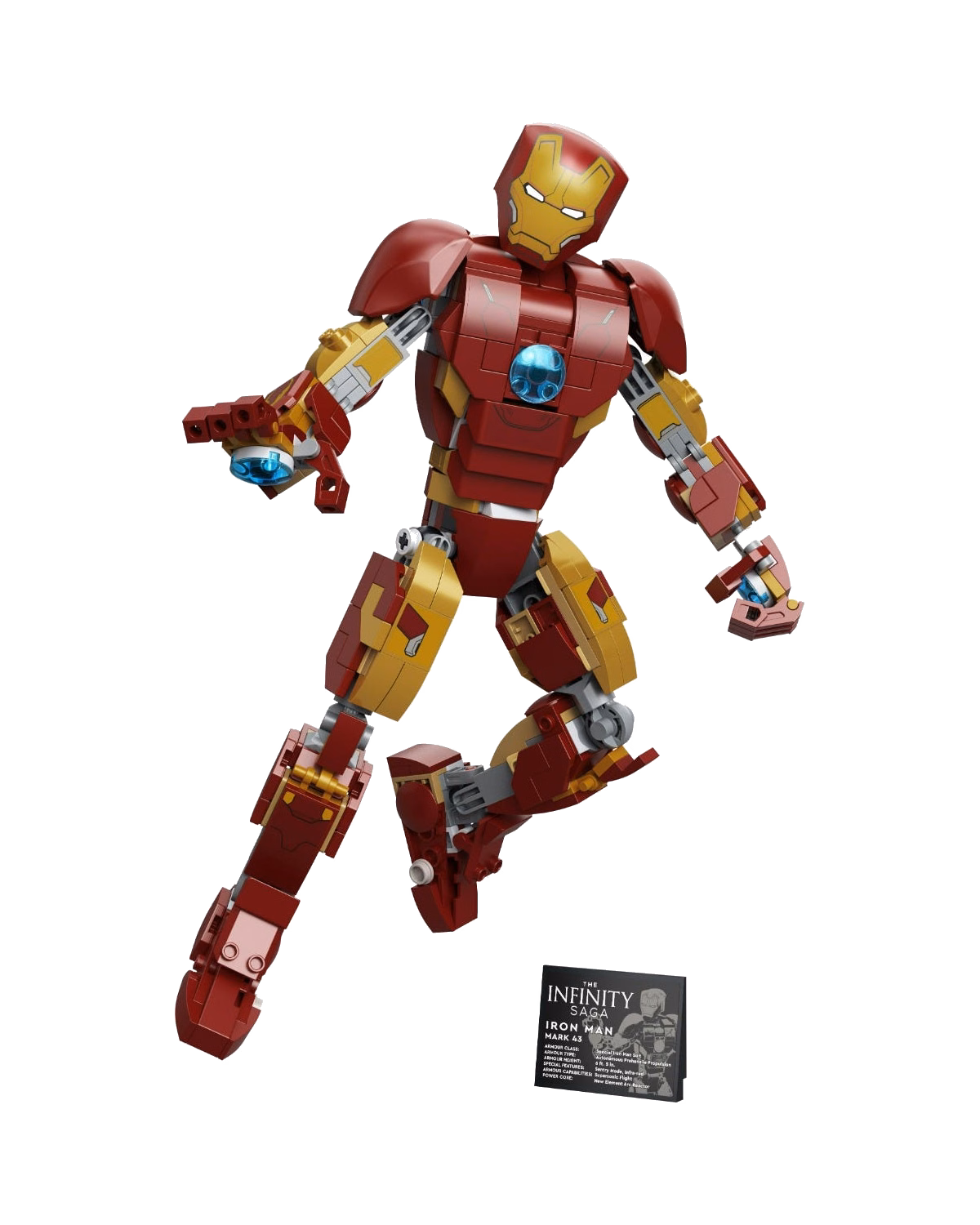 LEGO® Marvel Iron Man Figure Building Toy, Infinity Saga 76206 - 3