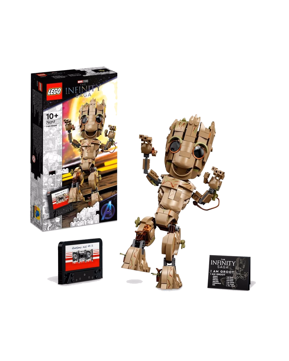 LEGO® 76217 Marvel I am Groot Set, Baby Groot Buildable Toy - 1