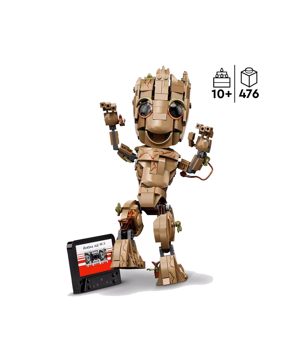 LEGO® 76217 Marvel I am Groot Set, Baby Groot Buildable Toy - 3