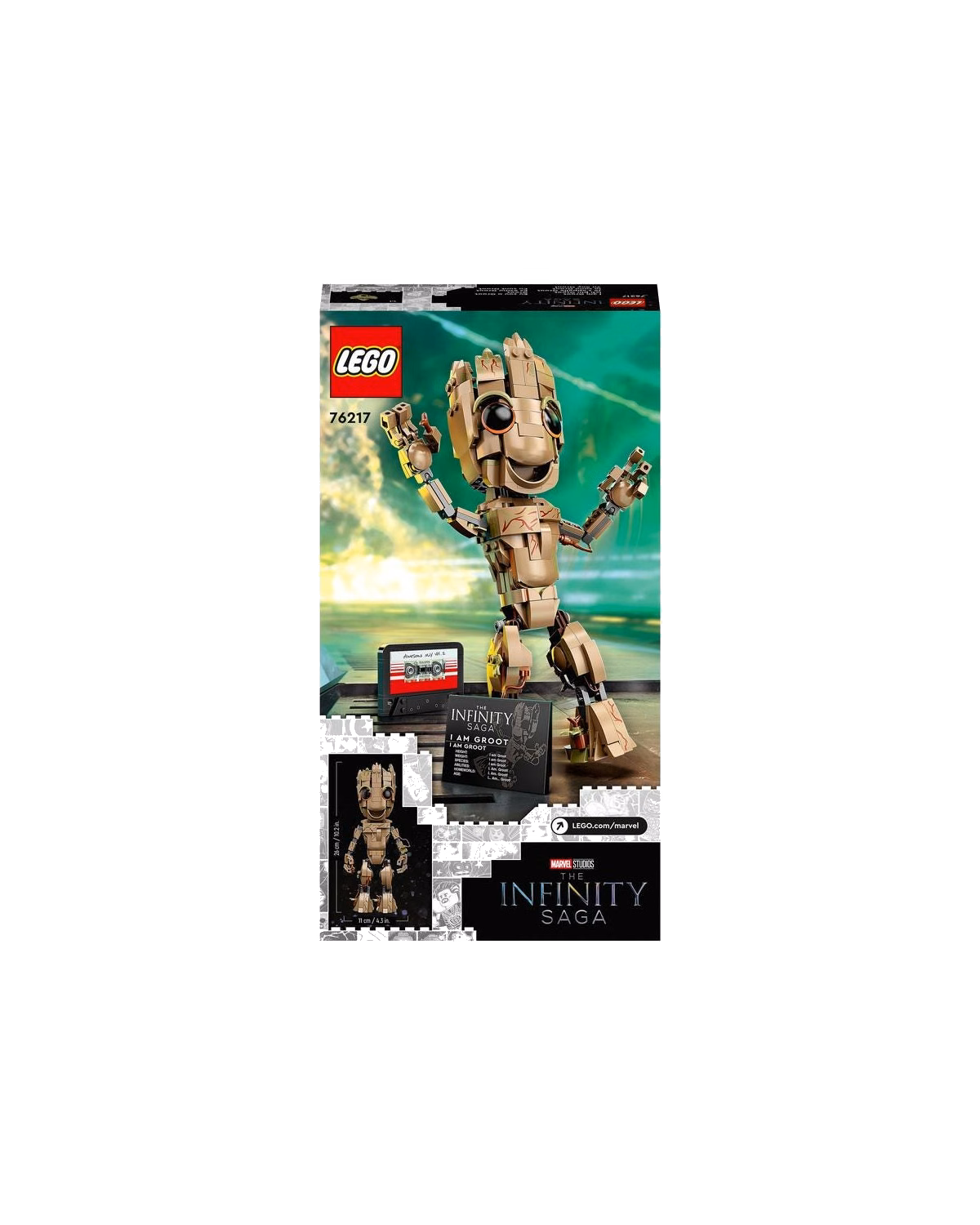 LEGO® 76217 Marvel I am Groot Set, Baby Groot Buildable Toy - 4