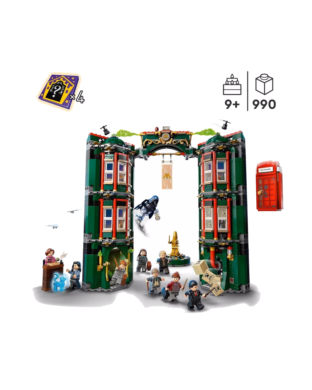 LEGO® 76403 Harry Potter The Ministry of Magic Modular Set - 2