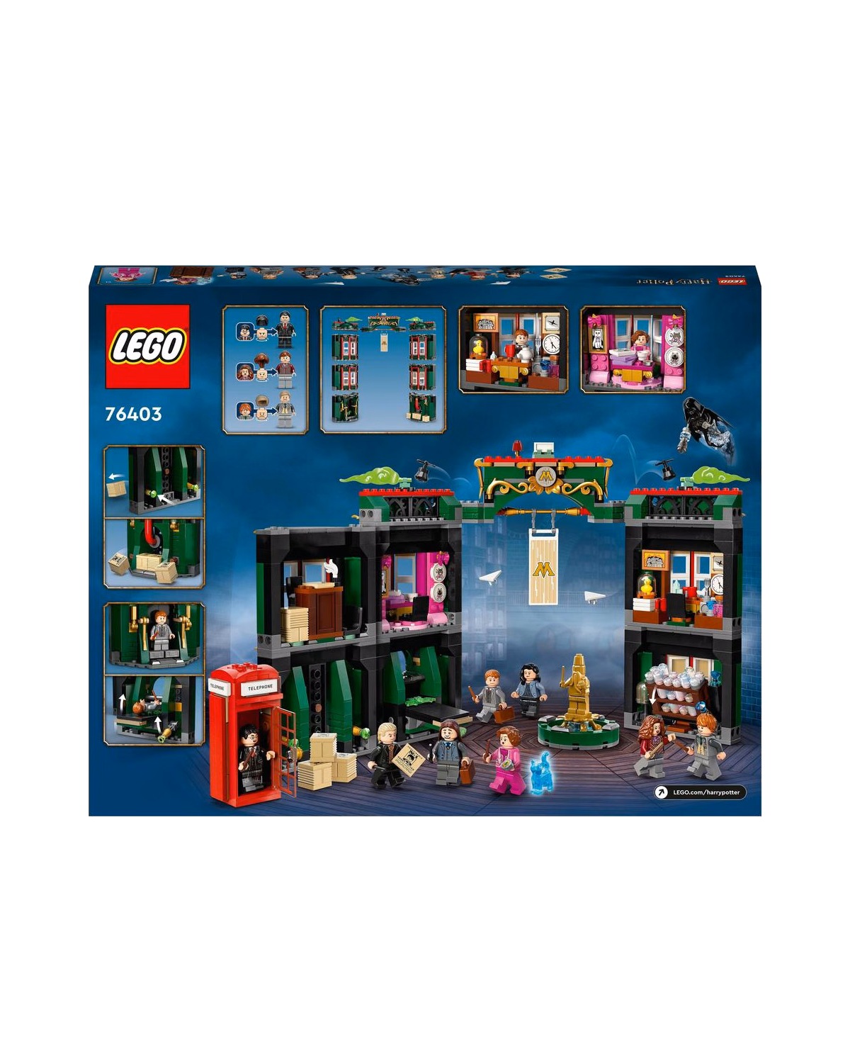 LEGO® 76403 Harry Potter The Ministry of Magic Modular Set - 3