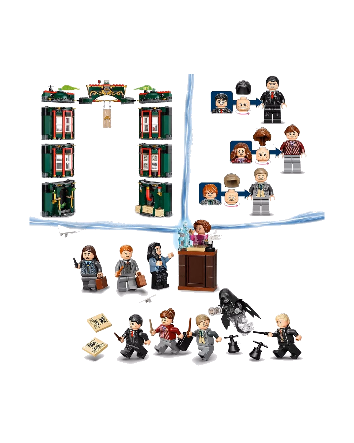 LEGO® 76403 Harry Potter The Ministry of Magic Modular Set - 5