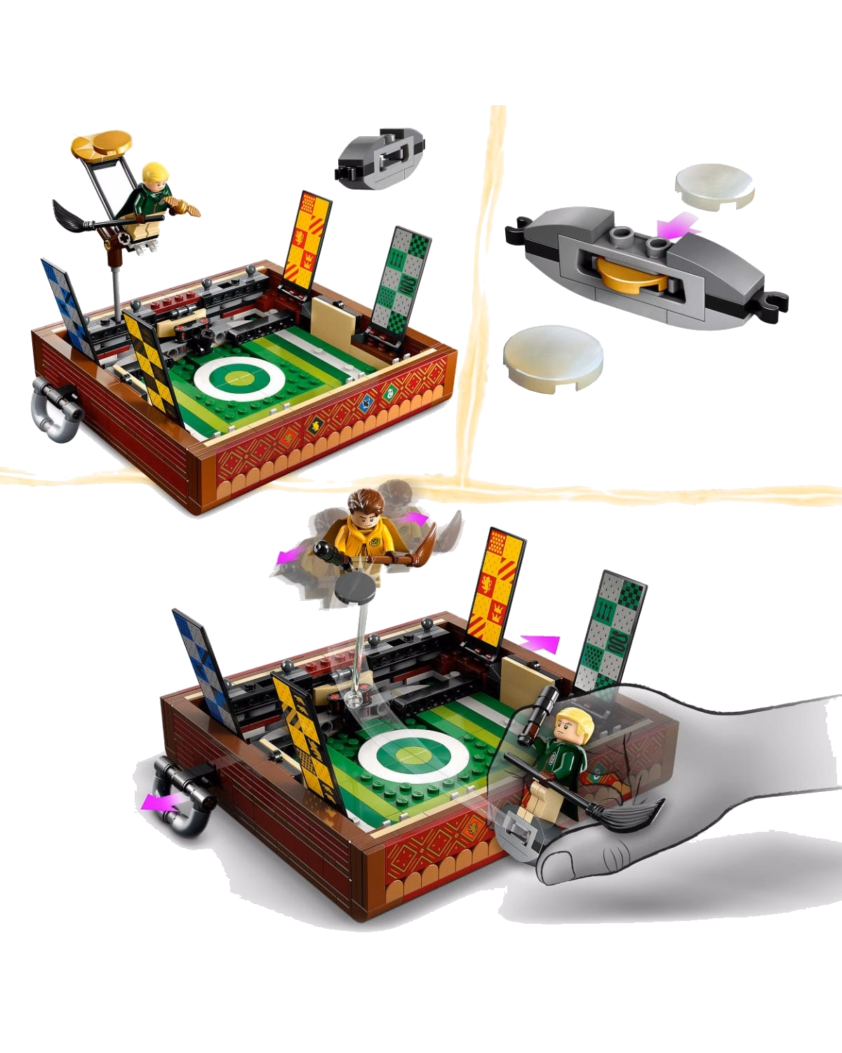 LEGO® 76416 Harry Potter Quidditch Trunk Buildable Games Set - 5
