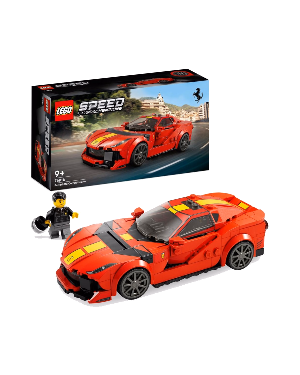 LEGO® 76914 Speed Champions Ferrari 812 Competizione Car Toy - 1