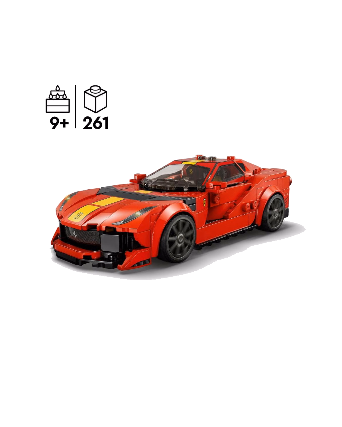 LEGO® 76914 Speed Champions Ferrari 812 Competizione Car Toy - 3