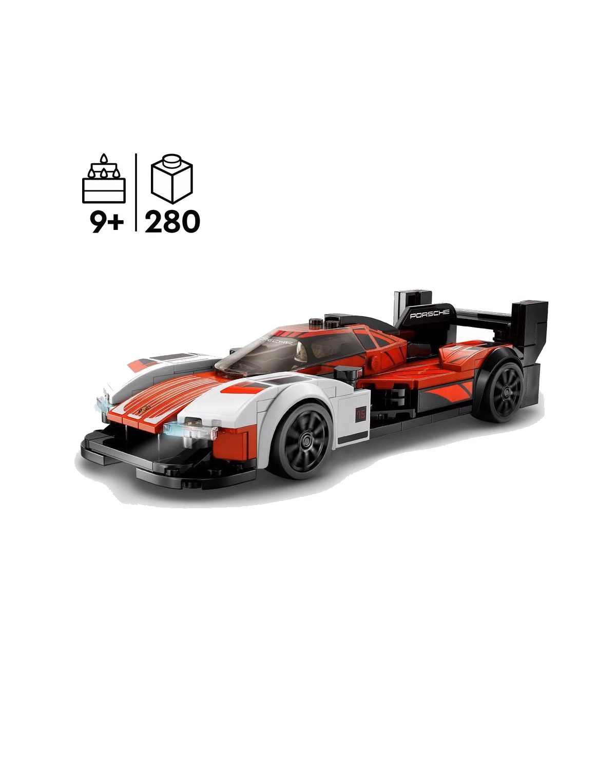 LEGO® 76916 Speed Champions Porsche 963 Model Race Car Toy - 4