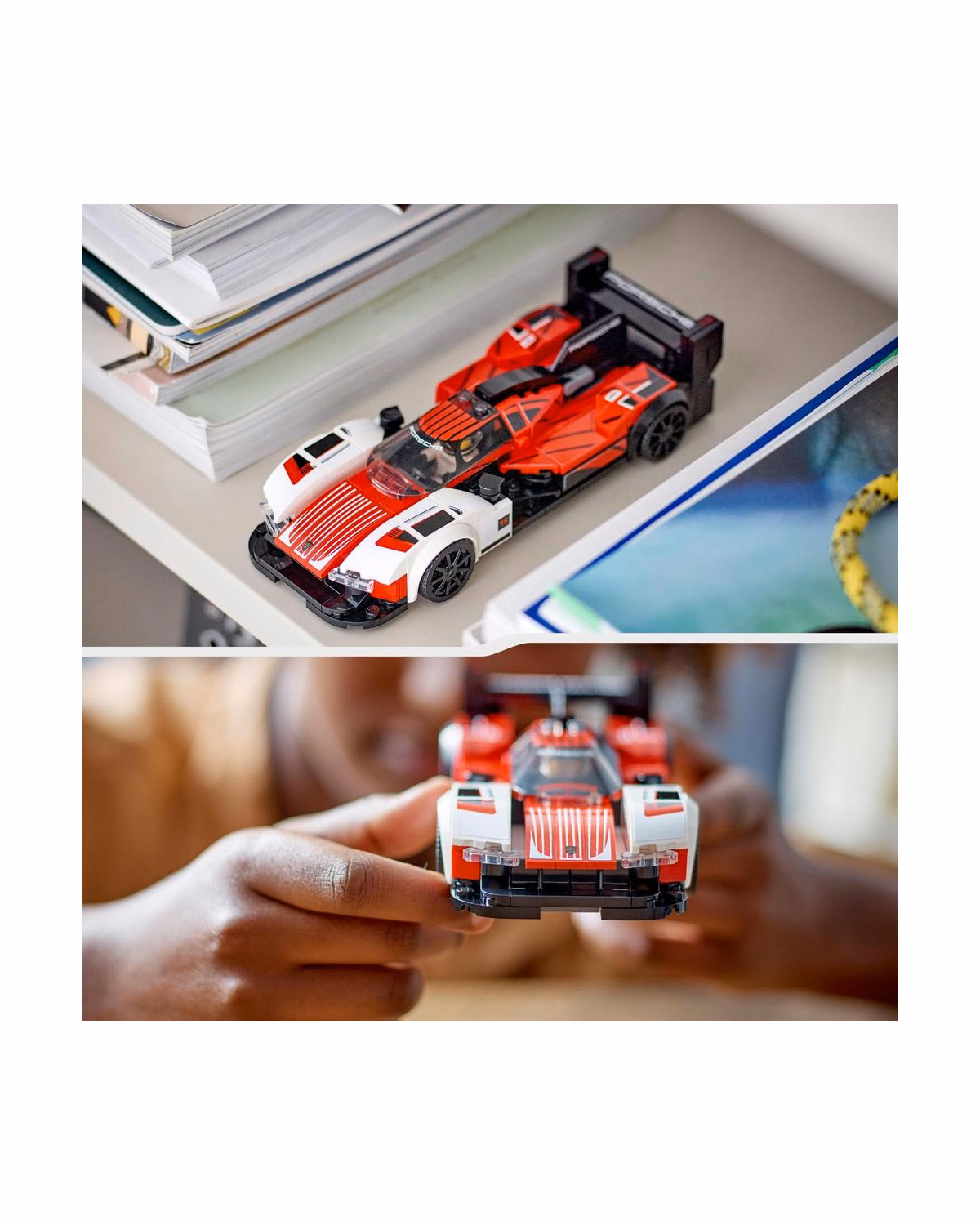 LEGO® 76916 Speed Champions Porsche 963 Model Race Car Toy - 5