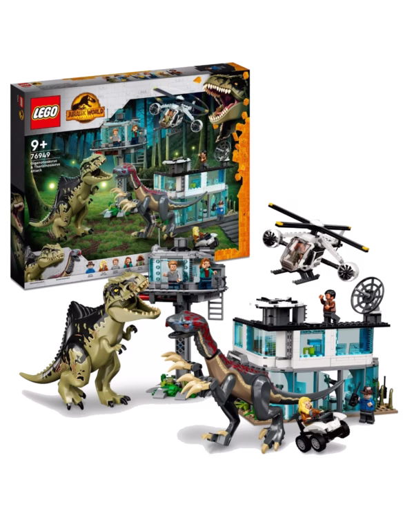 LEGO® 76949 Jurassic World Giganotosaurus Attack Dinosaur Toy - 1