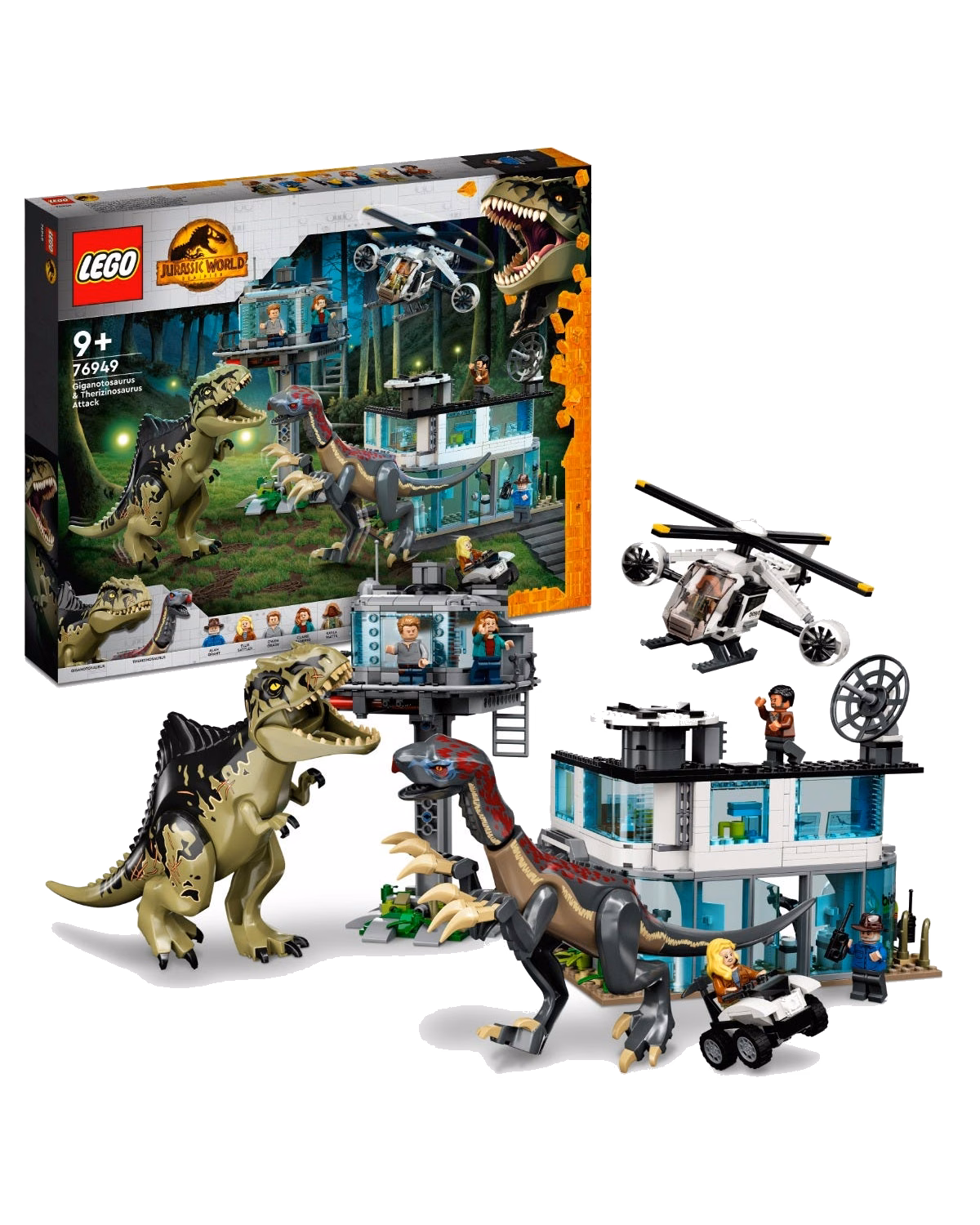 LEGO® 76949 Jurassic World Giganotosaurus Attack Dinosaur Toy - 1