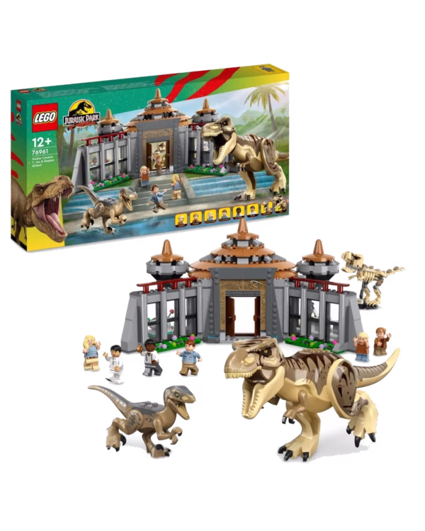 Lego® 76961 Jurassic Park Visitor Centre: T. Rex & Raptor Attack - 1