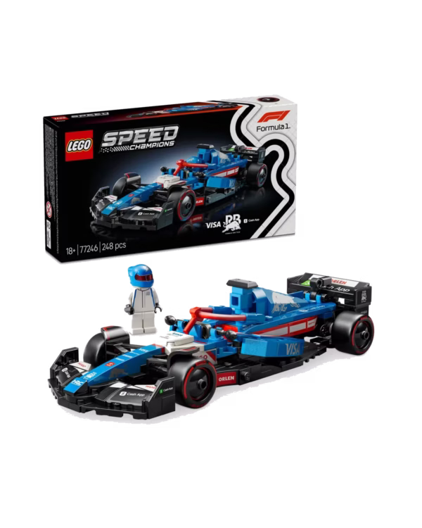 LEGO® Speed Champions Visa Cash App RB VCARB 01 F1 Race Car 77246 - 1